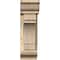Ekena Millwork Merced Traditional Rough Sawn Bracket w/ Offset Brace, Douglas Fir, 6"W x 16"D x 20"H BKT0604X16X20MRC01RDF - alternate 2